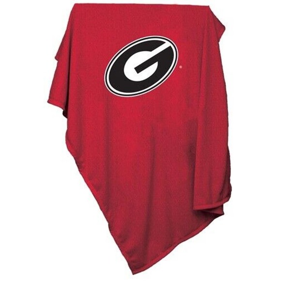 UGA Georgia Bulldogs Sweatshirt Blanket - Picture 1 of 3